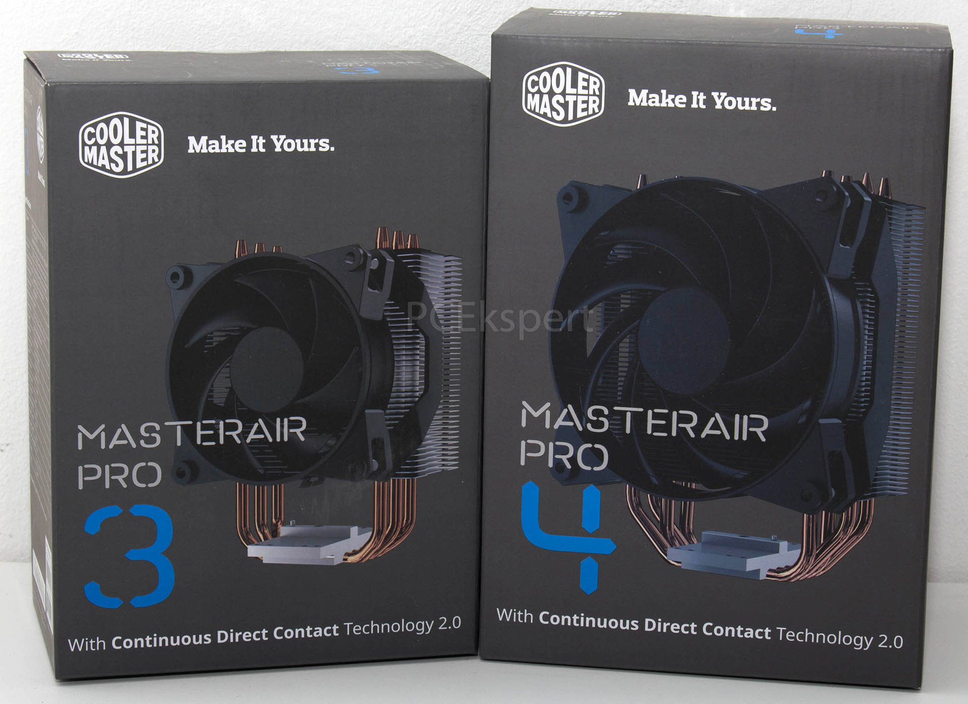 Cooler Master MasterAir Pro 3 & 4 recenzija