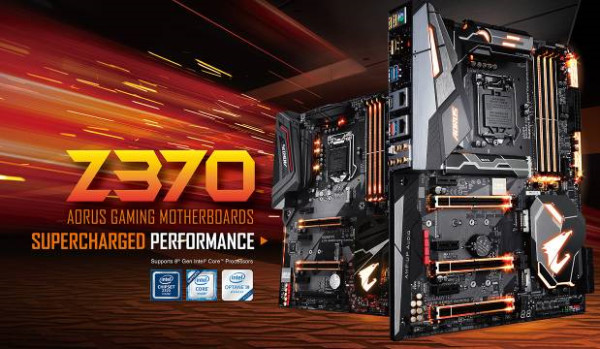 GIGABYTE predstavlja AORUS Z370 matične ploče