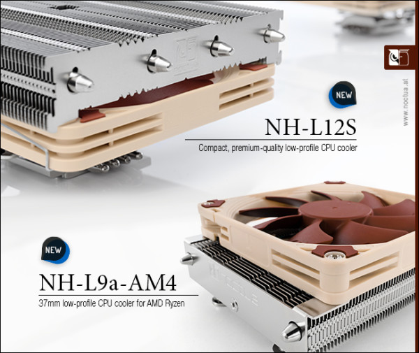 Noctua predstavila dva low profile hladnjaka za AM4