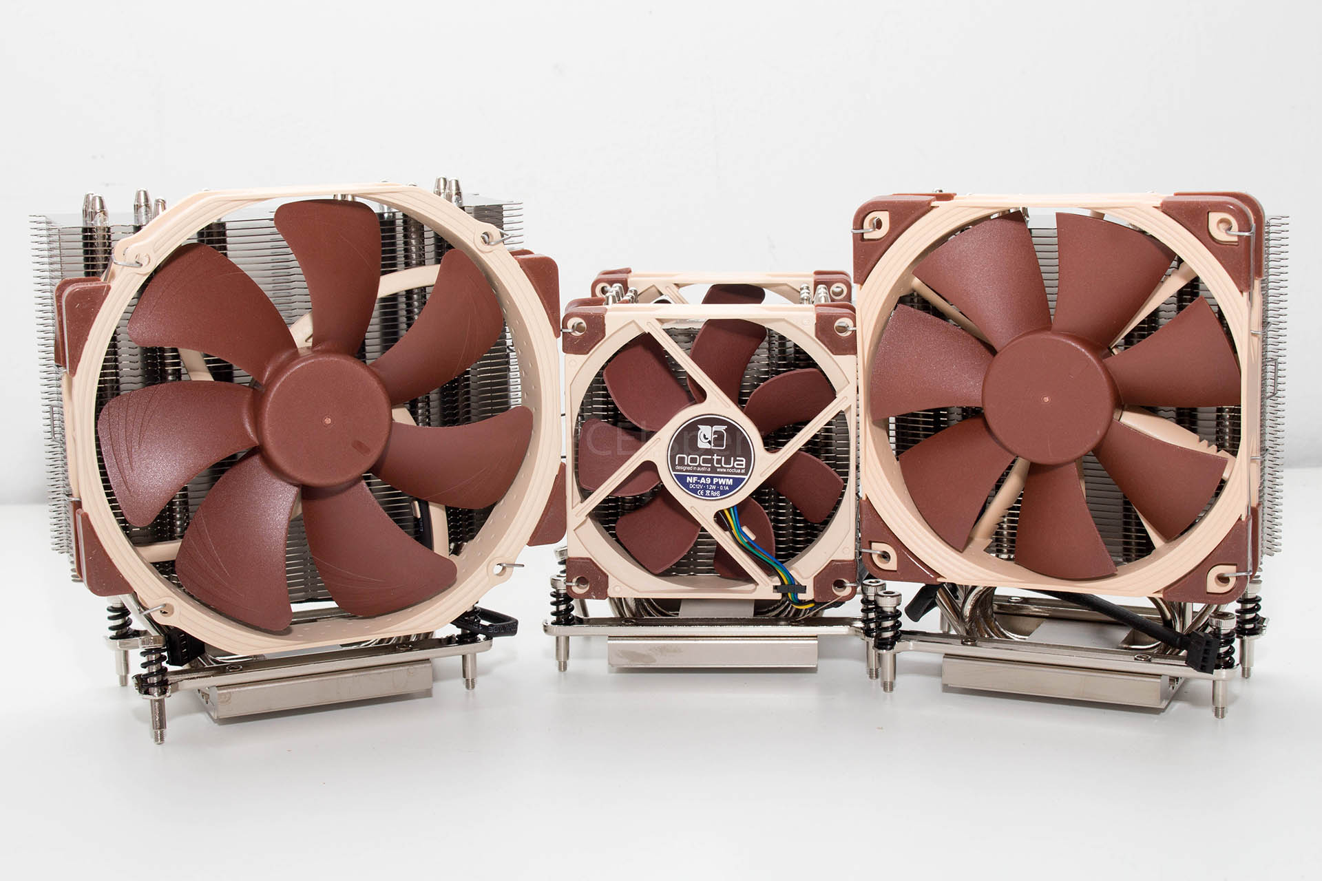 Recenzija – Noctua NH-U14S TR4-SP3, NH-U12S TR4-SP3 & NH-U9 TR4-SP3