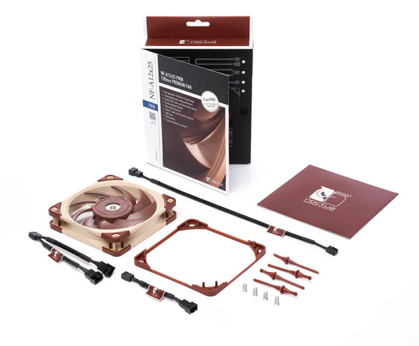 Noctua predstavila novu generaciju NF-A12x25 ventilatora