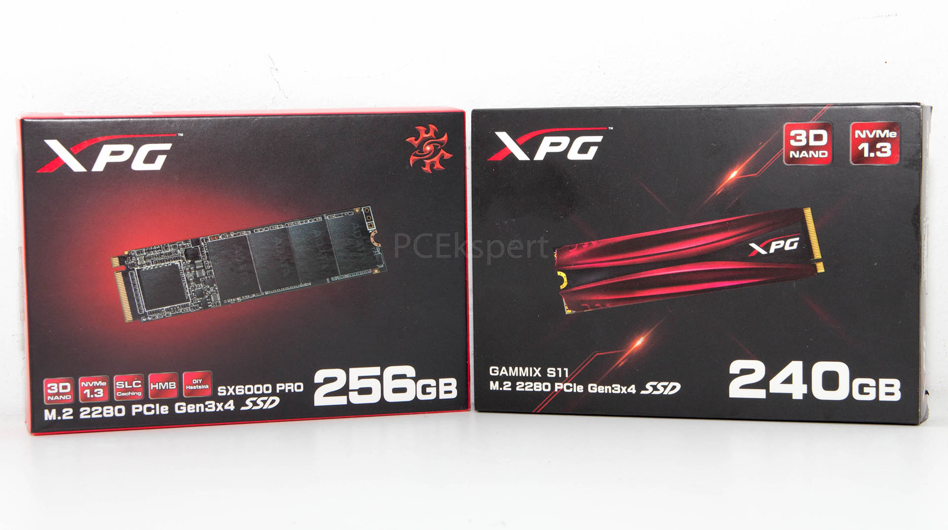 ADATA XPG Gammix S11 240 GB & SX6000 Pro 256 GB recenzija