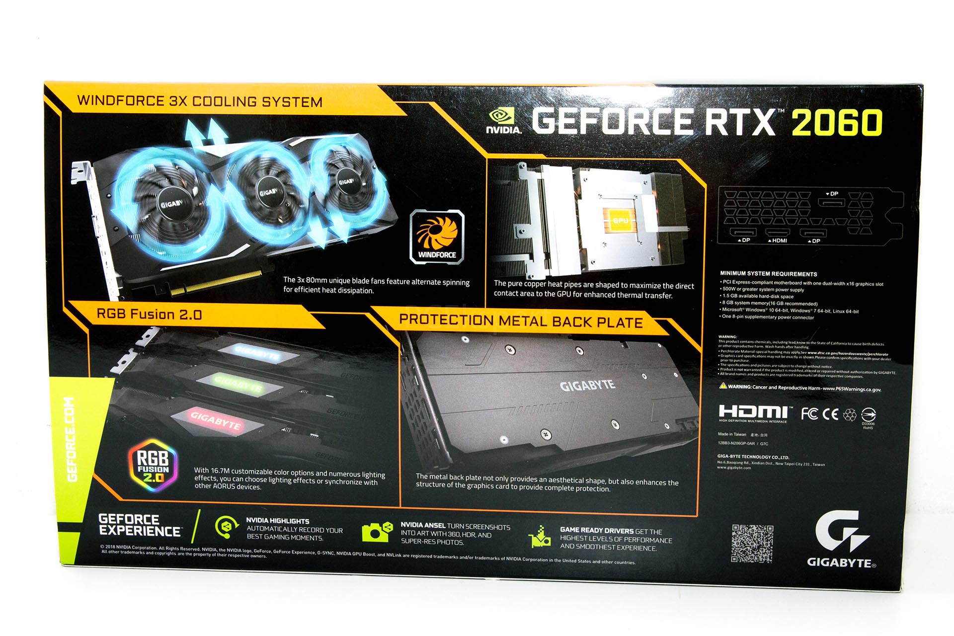PC Ekspert - Hardware EZine - Gigabyte GeForce RTX 2060 Gaming OC Pro