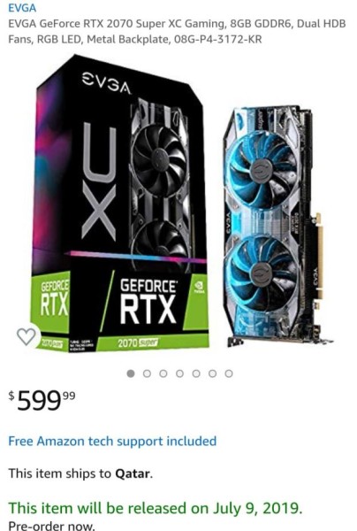 Nvidia RTX 2070 Super i RTX 2060 Super