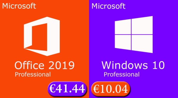Ljetne uštede na softveru – Windows 10 Pro za 10,04 €, Office 2016 Pro za 25,32 € i Office 2019 Pro za 41.44 €