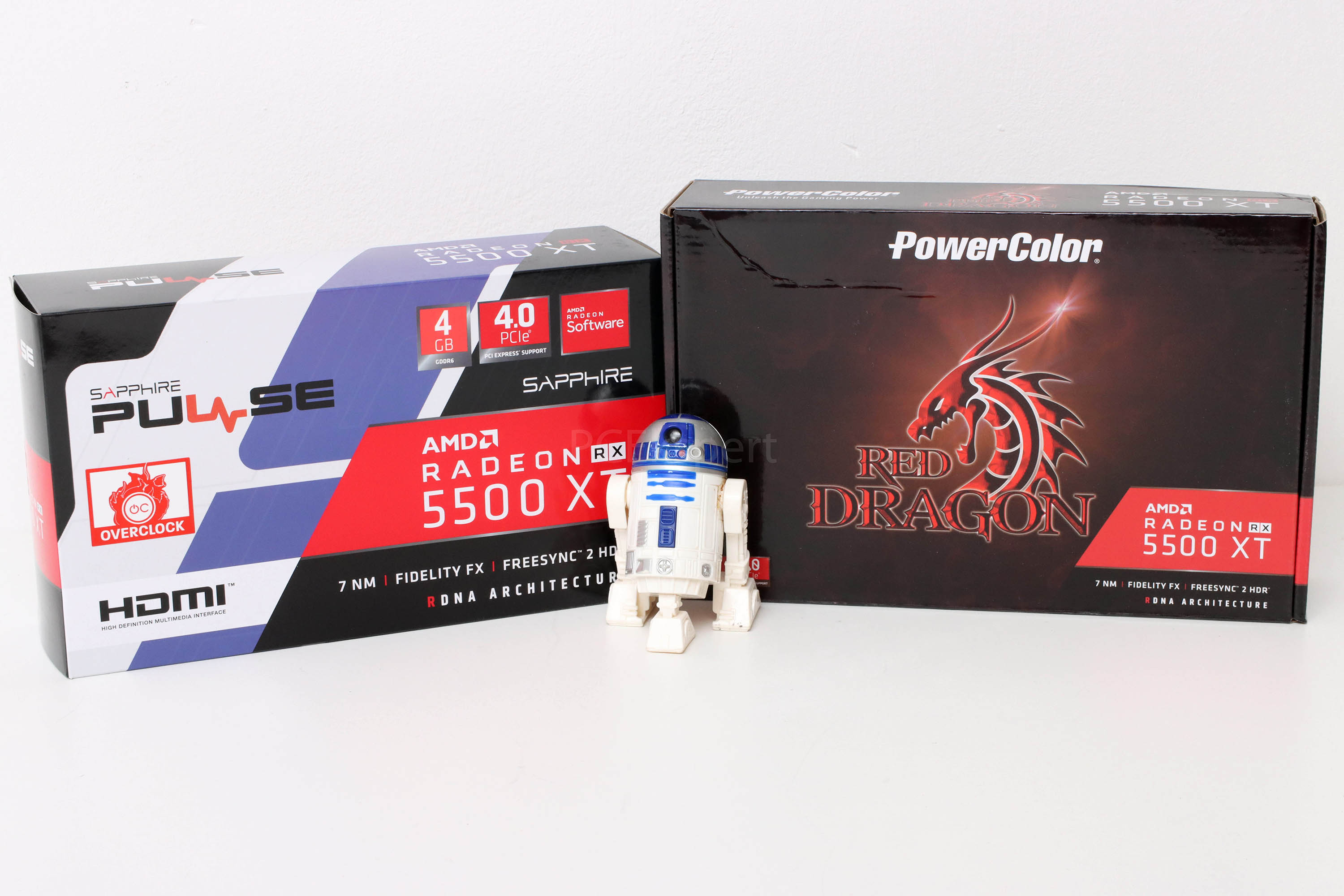 PowerColor Radeon Red Dragon RX 5500 XT  8GB & Sapphire Pulse Radeon RX 5500 XT 4GB OC recenzija