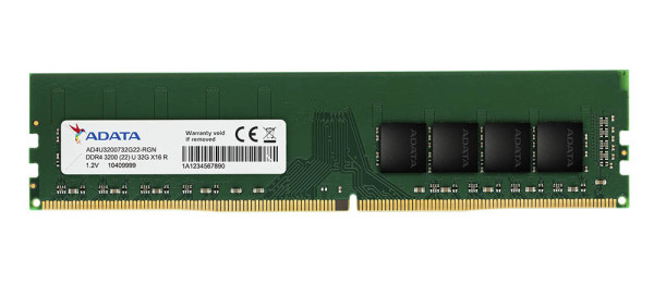 ADATA predstavlja DDR4-3200 U-DIMM i SO-DIMM memorijske module
