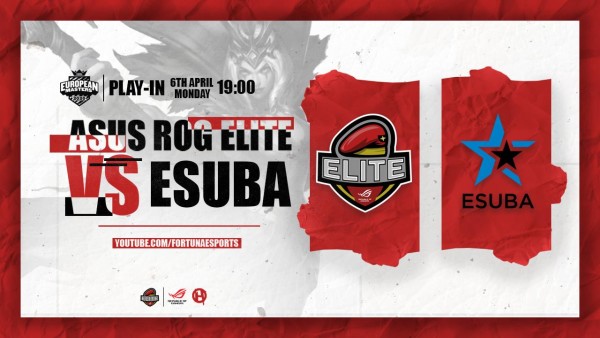 ASUS ROG ELITE regionalni tim ide na EU masters