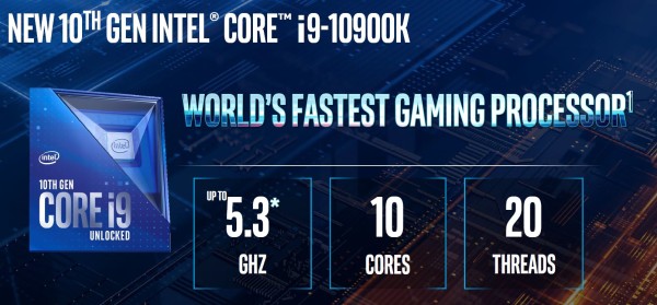Intel lansirao Core-S seriju 10. generacije u litografiji 14 nm++