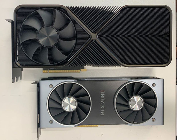 GeForce RTX 3090 pozira ispred kamere