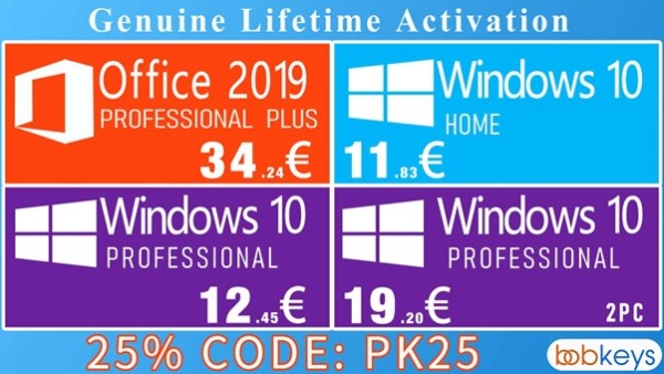 Kupite originalni ključ za doživotnu aktivaciju Windowsa 10 za vaš novi gaming PC za samo 12.45€ 