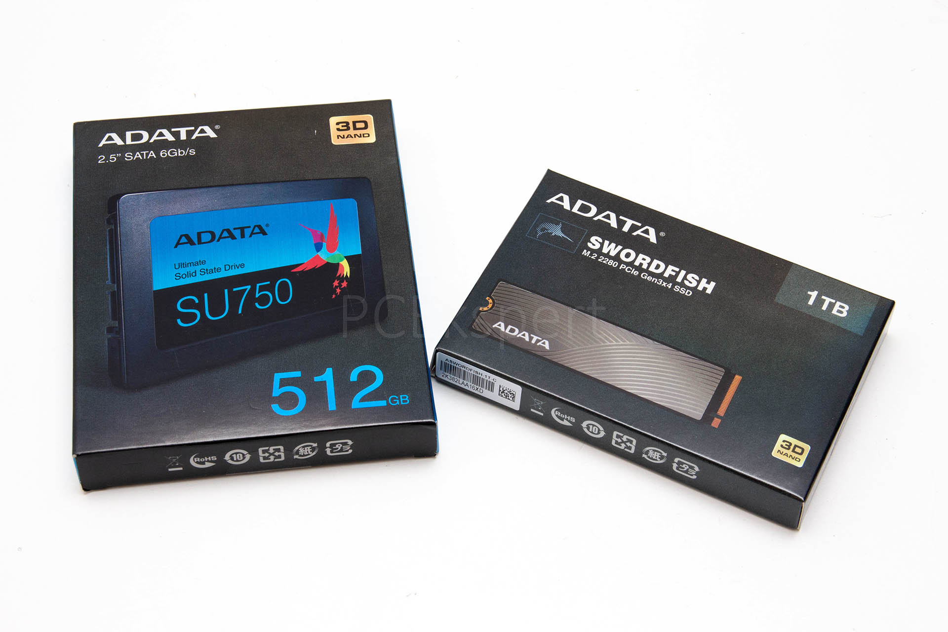 Brzi test – ADATA Swordfish 1TB & SU750 512GB