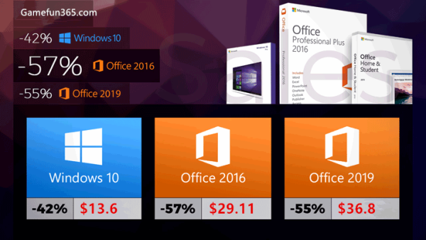 Veliki popusti na Microsoftov softver na Gamefun365 shopu