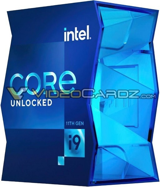 Intel Core i9 11900K pakiranje