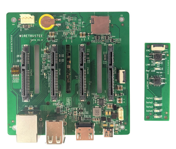 Raspberry Pi 4 dobio modul za povezivanje do 4 SATA tvrdih diskova-7