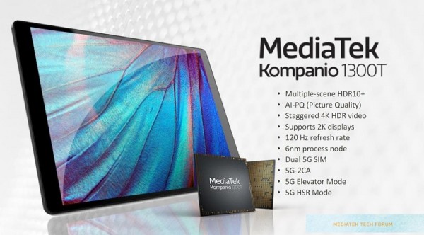 MediaTek objavio Kompanio Dimensity 1300T SoC za tablete i ARM prijenosnike_1