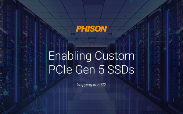 Phison najavio PCIe Gen 5 SSD master kontroler E26
