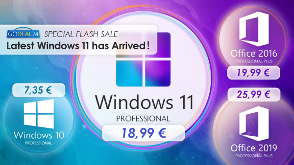 Windowsi 11 su stigli, Godeal24 nudi najjeftiniji način da ih odmah imate!
