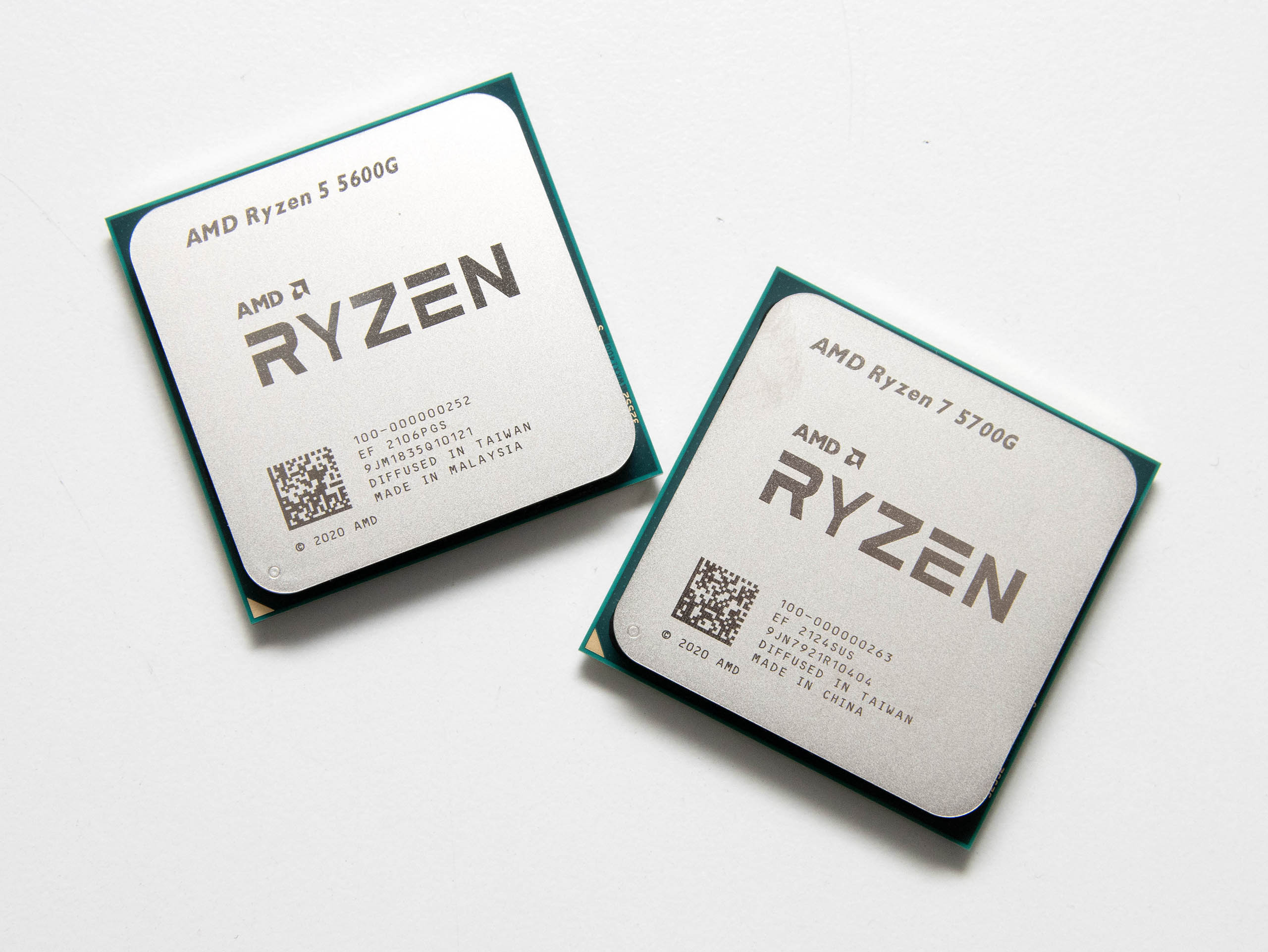 AMD Ryzen 7 5700G & Ryzen 5 5600G recenzija