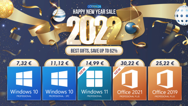 COVID-19: Specijalna ponuda Windowsa i Officea! CIjene kreću od 7 € na Godeal24 novogodišnjoj rasprodaji!!