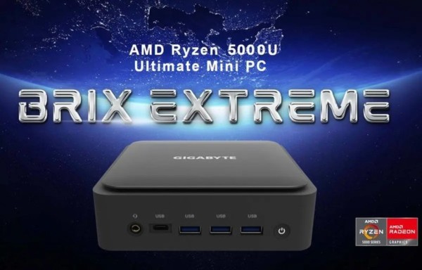 GIGABYTE lansira BRIX Extreme mini računala s AMD Ryzen 5000U APU (1)