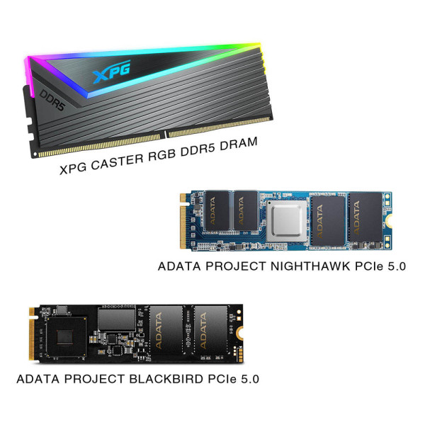 XPG DDR5 i ADATA SSD CES 2022
