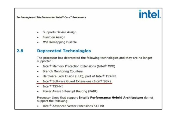 Intel uklonio podršku za SGX sigurnosnu tehnologiju što je stvorilo određene probleme_1