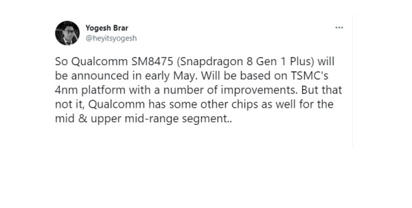 Snapdragon 8 Gen 1 Plus debitira u svibnju_2