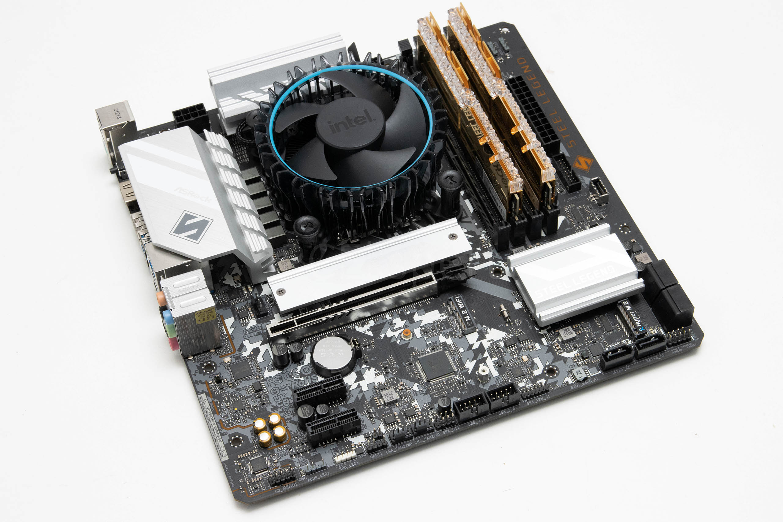 ASRock B660M Steel Legend & Intel Core i3-12100F recenzija