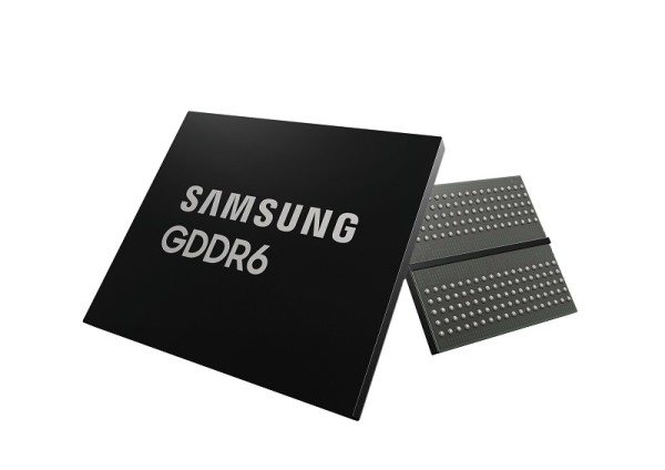 Predstavljen Samsung GDDR6 24Gbps DRAM