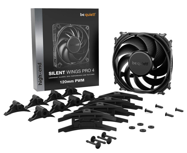 Silent Wings 4 i Silent Wings Pro 4 ventilatori
