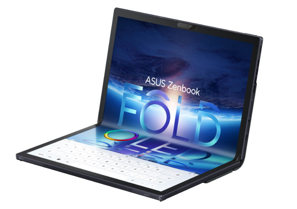 Zenbook 17 Fold OLED_UX9702_Product photo_Laptop mode with virtual keyboard