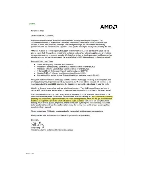 Rast cijena AMDa