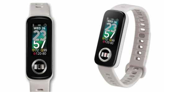 Asus VivoWatch 5 AERO  fitness narukvica mjeri EKG i puls na dodir vrhom prsta