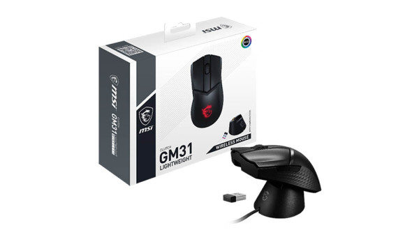 MSI lansira Clutch GM31 Lightweight – praktičan i lagan gaming miš