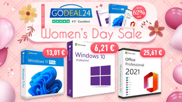 Rasprodaja softvera povodom dana žena: Nabavite originalne Windowse 10 i doživotnu licencu Officea po niskim cijenama