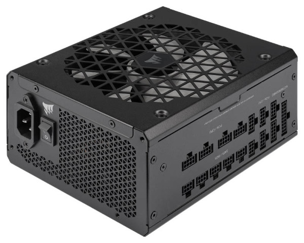 Corsair RMx Shift ATX 3.0 napajanja s priključcima na bočnoj strani