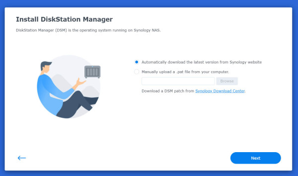 Synology DS223 - softver (1)