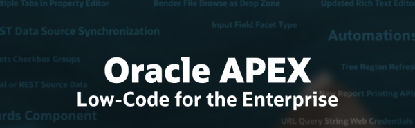 Oracle Application Express (Web Application Development) konferencija