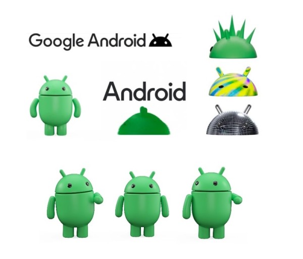 Android ima novi vizualni logotip i maskotu robota (2)