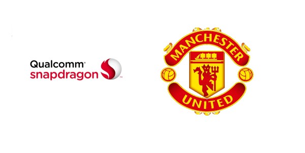 Snapdragon logo na dresu  Manchester Uniteda