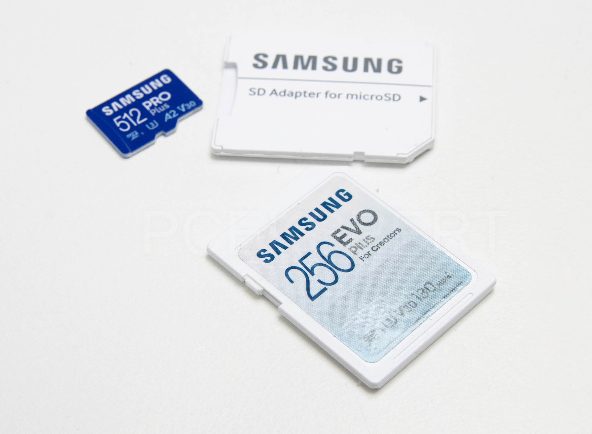 Brzi test – Samsung microSDXC Pro Plus 512 GB & SDXC Evo Plus 256 GB