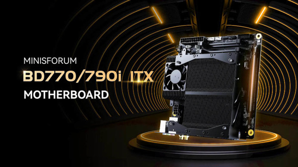 MINISFORUM lansira BD770i matičnu ploču s mobilnim AMD  procesorima