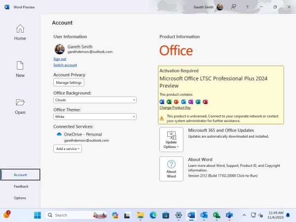 Procurila pretpregledna verzija Office 2024 (3)