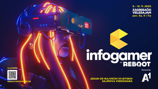 Najatraktivniji gaming sadržaj čeka vas na velikom Reboot InfoGameru 2023 powered by A1