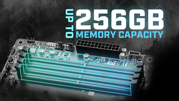 MSI BIOS ažuriranje utire put kapacitetima 256 GB za DDR5 memoriju