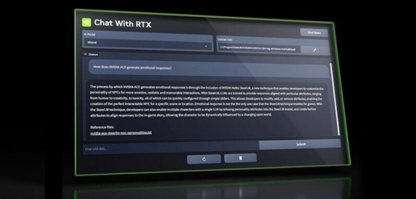 NVIDIA AI chatbot na vašem RTX GPU