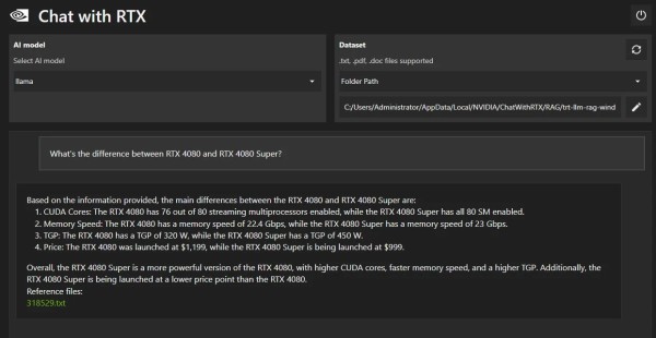 NVIDIA AI chatbot na vašem RTX GPU _1