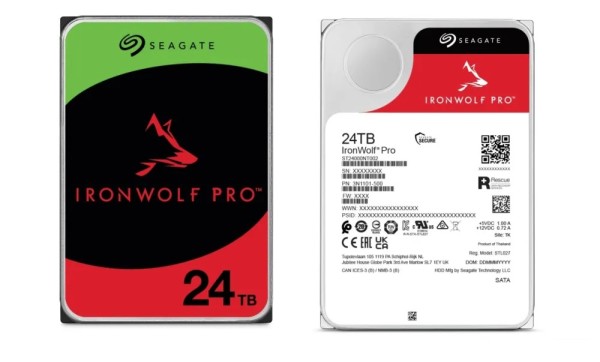 Seagate lansira 24 TB IronWolf Pro tvrdi disk