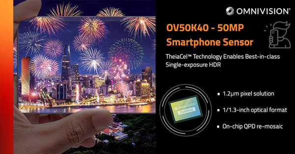 OmniVision OV50K40 senzor približava dinamički raspon blizu ljudskog oka!